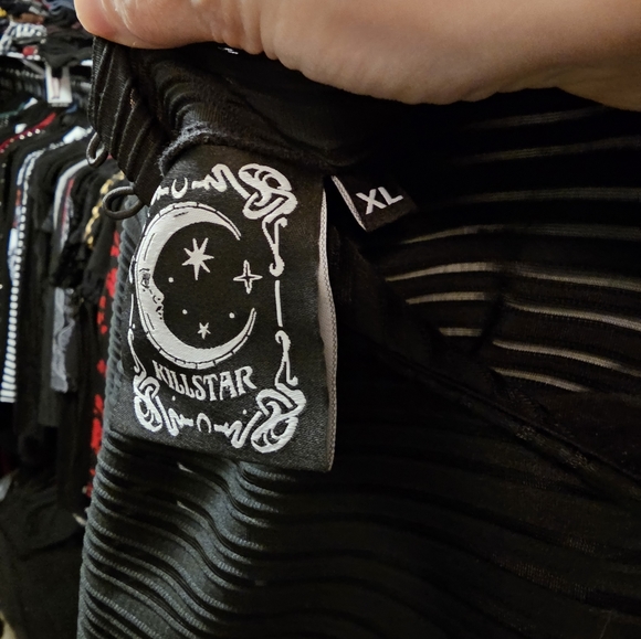 Killstar Phases Striped Top - Picture 5 of 7